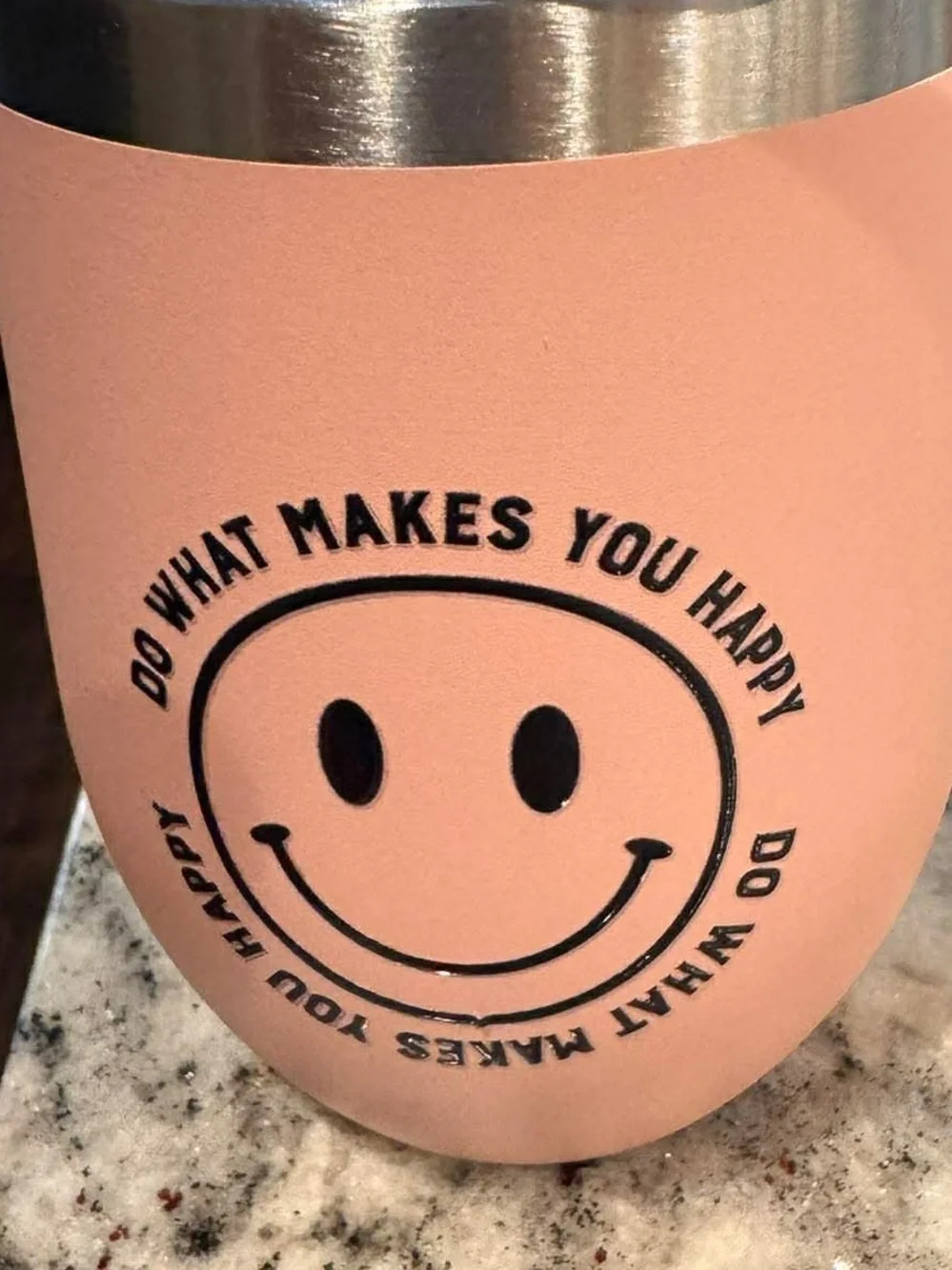 Hand Crafted insulated pink